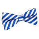 Thin Stripe Pre-Tied Bow Tie