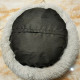 Detachable and Washable Comfy Donut Extra Large Dog Cat Beds Warm Bed Pet Round Plush Puppy Beds - 50cm Deep Grey