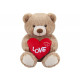 Light Brown Bear with Heart (34cm)