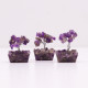 Mini Gemstone Tree On Orgonite Base - Amethyst (15 stones)