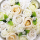 Round Box - Wedding Blessings - White &amp; Ivory