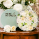 Round Box - Wedding Blessings - White &amp; Ivory