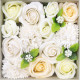 Square Box - Wedding Blessings - White &amp; Ivory