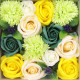 Square Box - Spring Celibrations - Yellow &amp; Greens