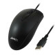 Jedel (CP72) Wired Optical Mouse, 1000 DPI, USB, Black