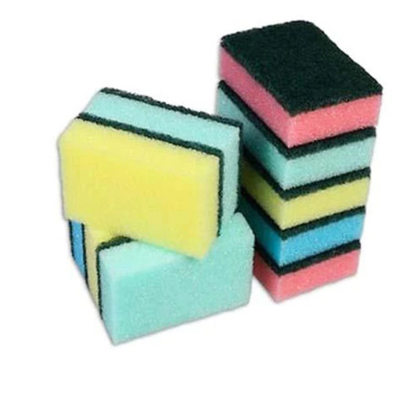 Double Sided Sponges Pack of 20 Dishwashing Scourers for Kitchen 8 x 2 cm