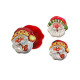 Plastic Christmas Santa Claus Cookie Box Jelly Mould for Holiday Decorative - Random Colour