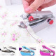 10 cm Portable Mini Sewing Machine Hand Held Stitcher for Beginners - Random Colour