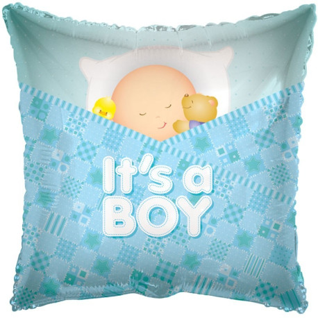 Its a Boy Square Balloon