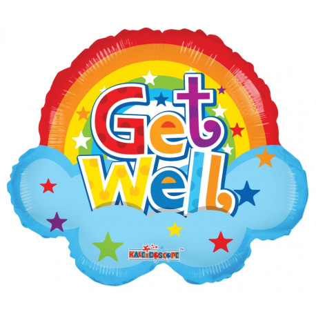 18"" Get Well Rainbow Get Well Shape