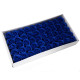 10x Craft Soap Flowers - Med Rose - Royal Blue