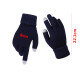 Winter Coldproof Knitted Warm Gloves Touch Screen Gloves - Navy