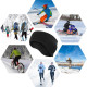 Fleece Ear Cover Ear Warmer Headband Winter Sweatband Running Headband - Black