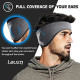 Fleece Ear Cover Ear Warmer Headband Winter Sweatband Running Headband - Deep Grey