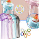 6 pcs Fruit Fragrance Bottle Flavored Taste Pods For Water Bottle