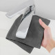 5pcs 29.7cm x 19.8cm Magic Glass Cleaning Cloth Dishcloth Lint Free Rag Thickened Polish Cloth