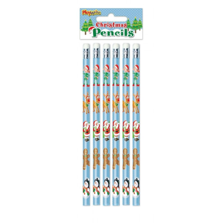 Christmas Pencil Set (Pack of 6)