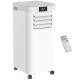 8000 BTU Air Conditioning Unit, 3-in-1 Portable Air Conditioner, Dehumidifier, Cooling Fan with Remote Control, Digital Display,