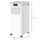 8000 BTU Air Conditioning Unit, 3-in-1 Portable Air Conditioner, Dehumidifier, Cooling Fan with Remote Control, Digital Display,