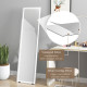 Standing Dressing Mirror with LED Lights, Wall Dressing Mirror for Bedroom with Dimmable and 3 Colour Lighting, White