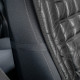 2 x Orthopaedic Leather Car Seat Covers