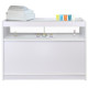 B1200 Retail Shop Counter - Brilliant White