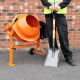 Cement Mixer &amp; Handheld Concrete Vibrator with 2m Shaft