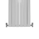 Designer Flat Panel Radiators Gloss White 1600mm x 420mm