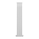 Designer Flat Panel Radiators Gloss White 1800mm x 280mm