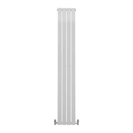 Designer Flat Panel Radiators Gloss White 1800mm x 280mm