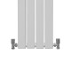 Designer Flat Panel Radiators Gloss White 1800mm x 280mm