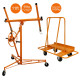 Drywall Lifter Hoist 11ft &amp; Plaster Board Trolley