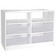 Fusion Brilliant White Shop Counter &amp; Retail Display Set