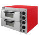 KuKoo 16&quot; Twin Deck Electric Pizza Oven