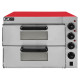 KuKoo 16&quot; Twin Deck Electric Pizza Oven