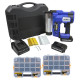 T-Mech Nail &amp; Staple Gun with Additional Battery and 2 Organiser Cases