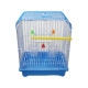 Small Bird Cages 22cm x 27cm for Canaries, Budgies, Finches, Metal, Accessories - Random Colour