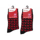 Pair of Heart &amp; Kisses Socks