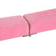 2.4M 8FT Gymnastics Folding Balance Beam Home Gym Training Exercise Sports - Pink