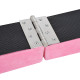 2.4M 8FT Gymnastics Folding Balance Beam Home Gym Training Exercise Sports - Pink