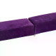 2.4M 8FT Gymnastics Folding Balance Beam Home Gym Training Exercise Sports - Purple