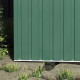 Outsunny 5 x 3ft Garden Storage Shed with Sliding Door and Sloped Roof Outdoor Equipment Tool Garden, Green