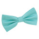 Plain Shantung Pre-Tied Bow Tie