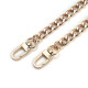 120CM Length Bag Metal Flat Chain Replacement Strap for Handbag Purse - Gold