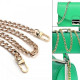 120CM Length Bag Metal Flat Chain Replacement Strap for Handbag Purse - Gold