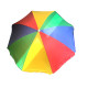 1.8m Beach Parasol Garden Parasol Sunshade Umbrella Sun Parasol with Tilt Function - Colored