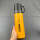 Travel Vacuum Flask Water Bottle for Coffee Built-in Lid Cup Thermal Tea Mug Sport Bottles - Random Colours