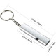 Outdoor Dual Frequency Survival Emergency Whistles for Camping Hiking Sports Dog Training - Silver