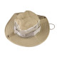 Breathable Sun Hat Bucket Cargo Safari Bush Boonie Summer Fishing Hat for Outdoor Camping - Khaki