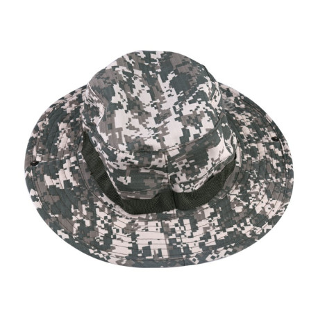 Boonie Sun Hat Bucket Cargo Safari Bush Summer Fishing Hat for Men and Women - Jungle